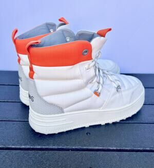 SWIMS Snow Runner Waterproof Boots White Orange EU 39 US M6 W8